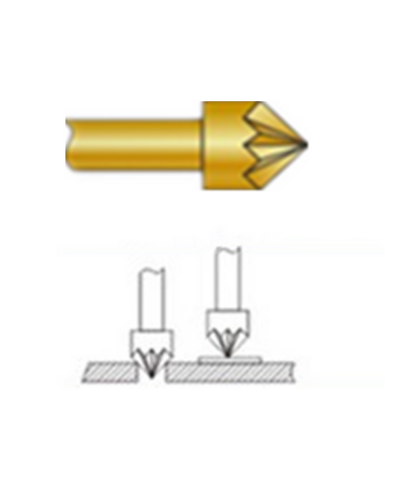 星型頭探針、探針用法圖、探針原理圖、測試探針圖片