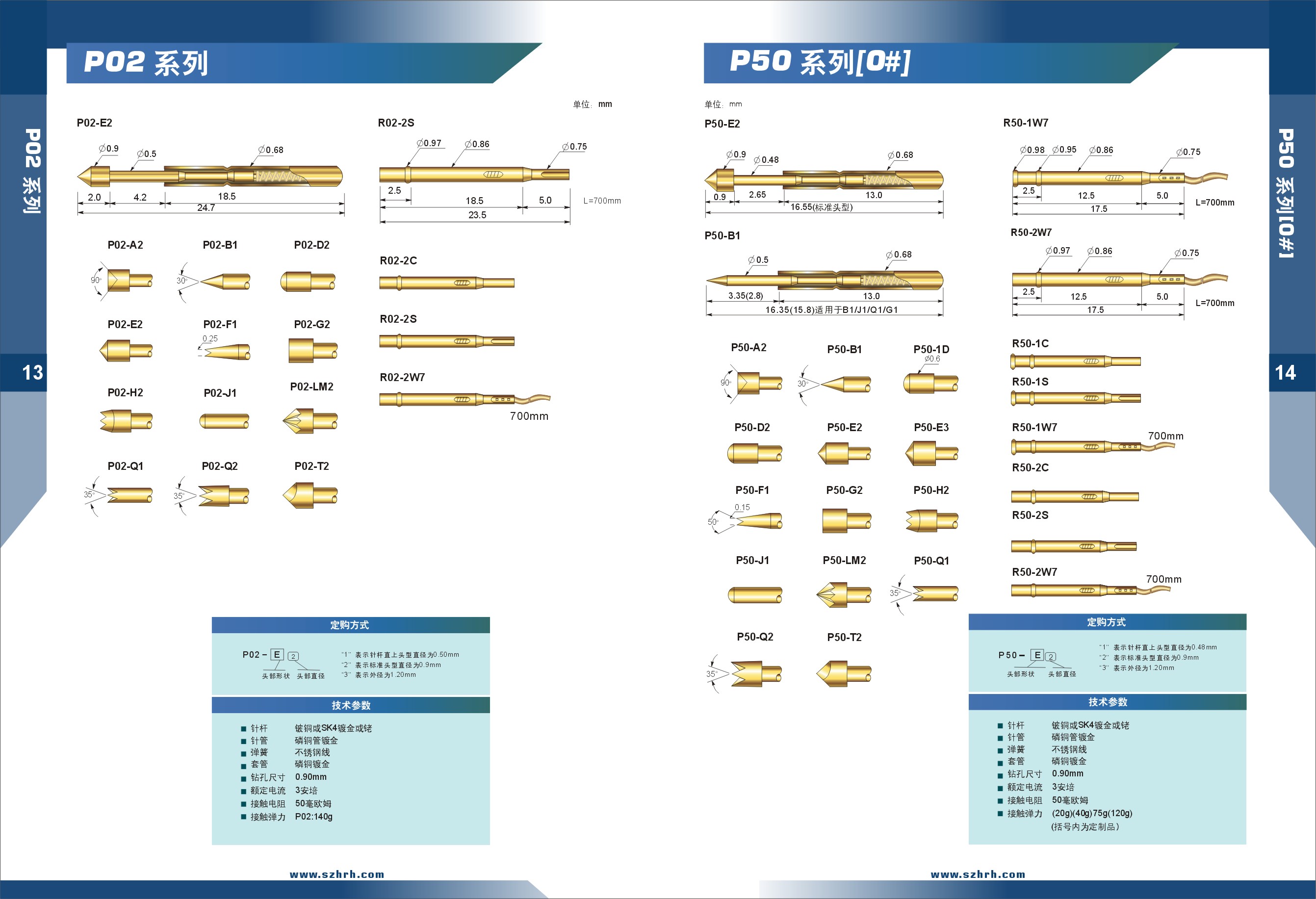 華榮華測試探針選型手冊,深圳華榮華測試探針廠家 華榮華測試探針選型手冊,深圳華榮華測試探針廠家
